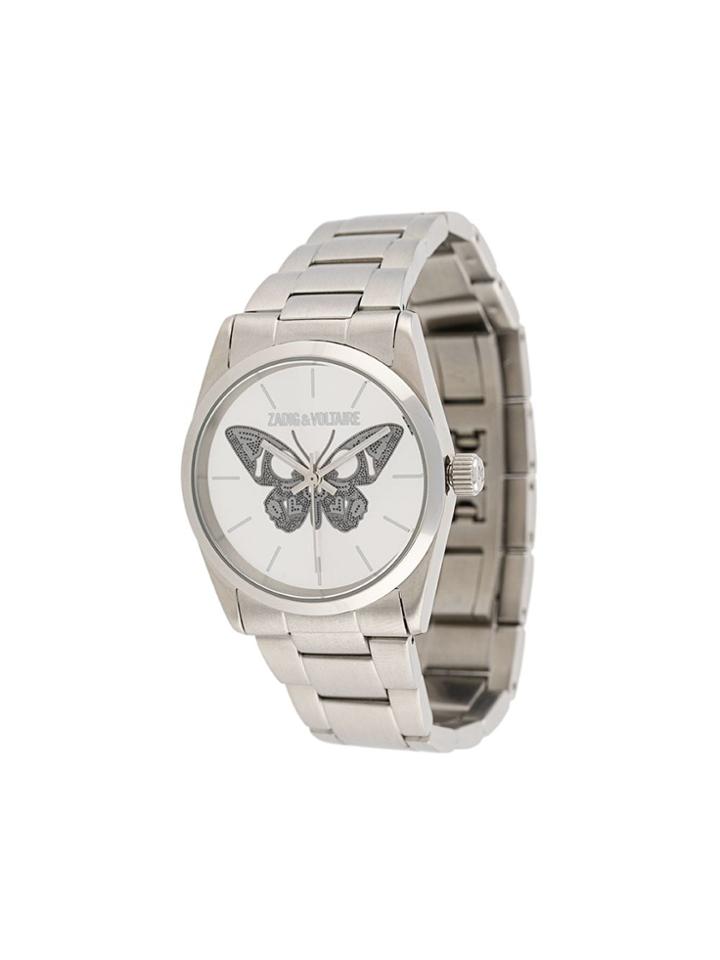 Zadig & Voltaire Montre Butterfly Watch - Silver