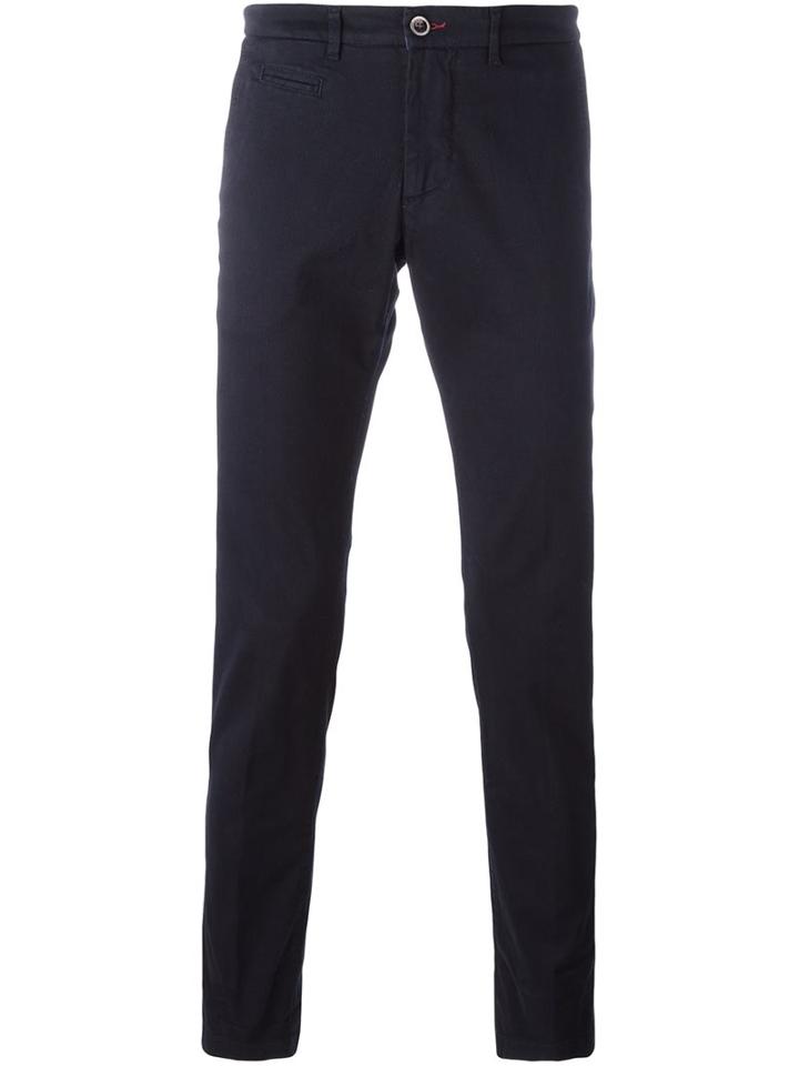 Re-hash 'mucha' Trousers, Men's, Size: 31, Blue, Cotton/spandex/elastane