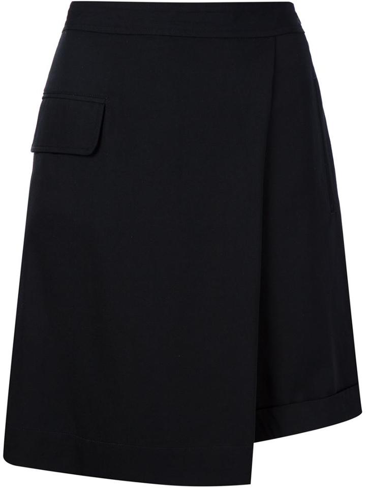 Y-3 Wrap Style A-line Skirt