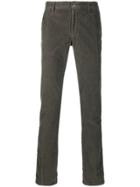 Incotex Slim-fit Corduroy Trousers - Green