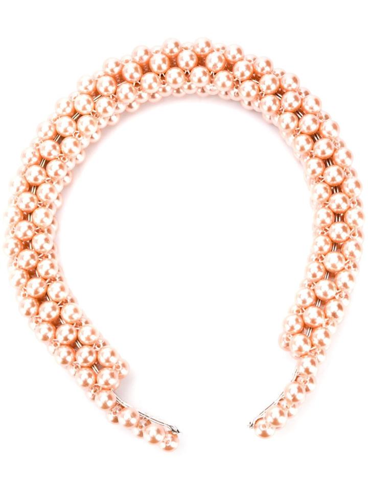 Shrimps Pearl Effect Headband - Pink