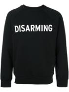 Palm Angels Disarming Logo Sweatshirt, Men's, Size: Large, Black, Cotton