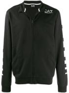 Ea7 Emporio Armani Zipped Sweater - Black