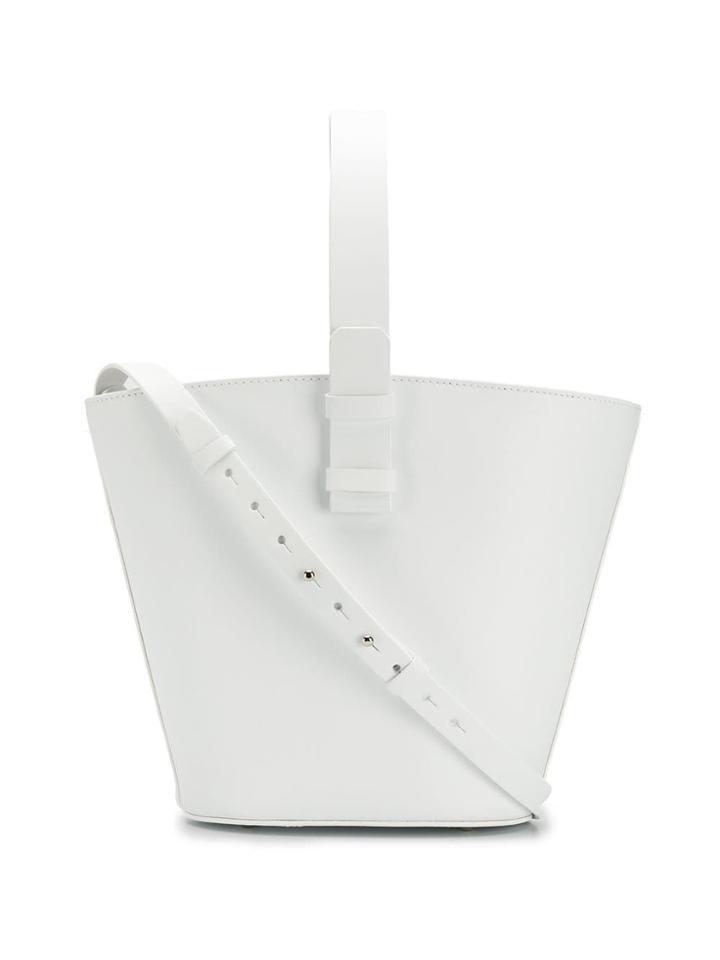 Nico Giani Medium Bucket Bag - White