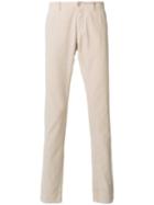 Tomas Maier - Tapered Trousers - Men - Cotton - 32, Nude/neutrals, Cotton