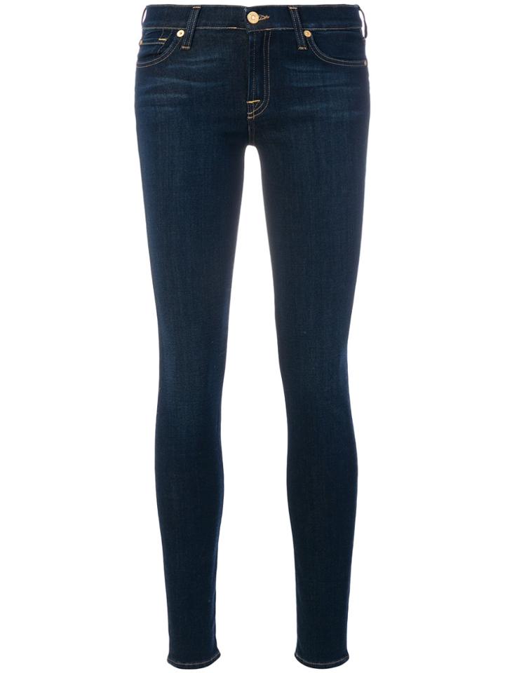 7 For All Mankind Classic Skinny Jeans - Blue