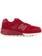 New Balance Lace-up Platform Sneakers - Red
