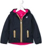 K Way Kids Reversible Padded Jacket, Girl's, Size: 10 Yrs, Blue