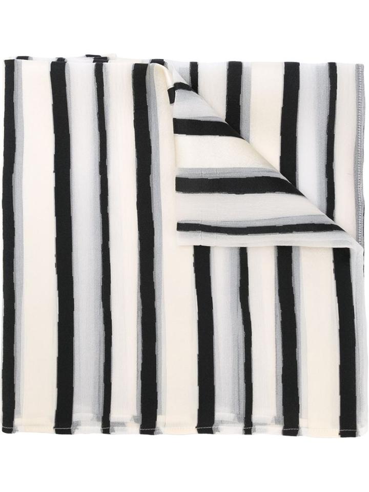 Max Mara 'fiero' Striped Scarf