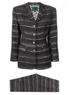 Jean Paul Gaultier Pre-owned 1990 Two Piece Patterned Trouser Suit -