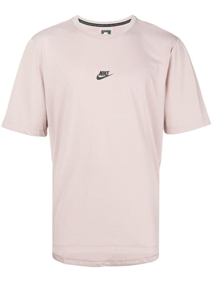 Nike Classic Logo Print T-shirt - Pink & Purple