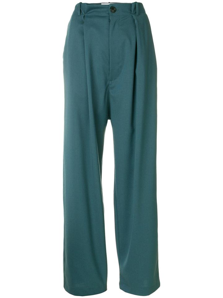 Miu Miu Bootcut Tailored Trousers - Black