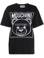 Moschino Teddy Couture Logo T-shirt - Black