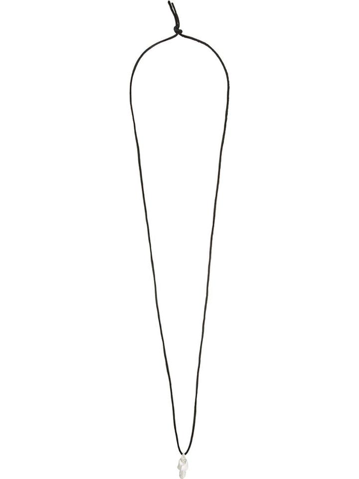 The Letters Animal Head Necklace - Silver