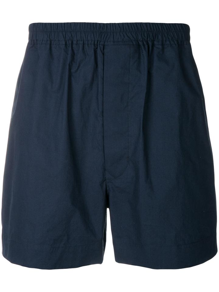Rick Owens Drkshdw Elasticated Sports Shorts - Blue