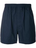 Rick Owens Drkshdw Elasticated Sports Shorts - Blue