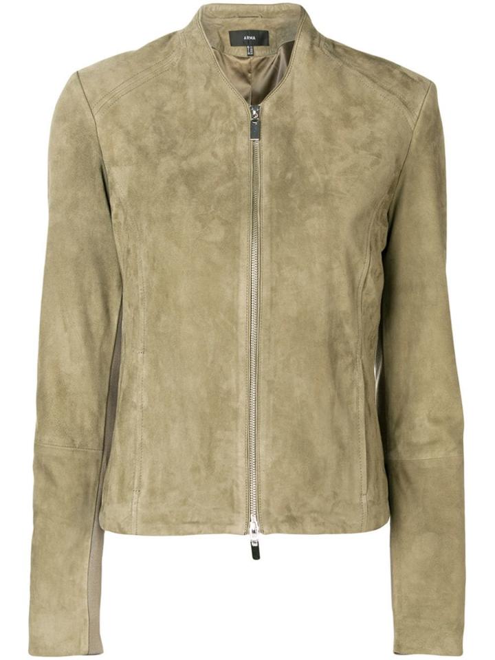 Arma Zipped Jacket - Green