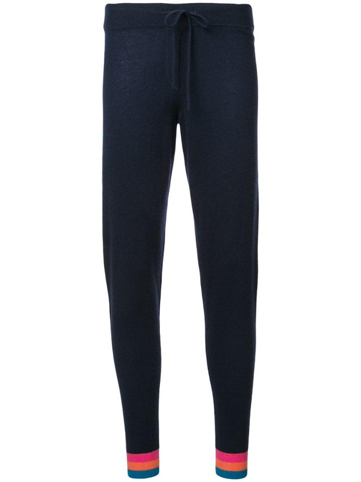 Chinti & Parker Striped Track Pants - Blue