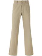 Maison Martin Margiela Vintage 1990's Bootcut Classic Chinos - Nude &