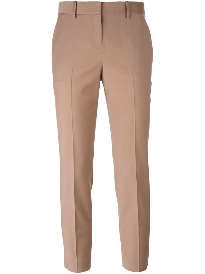 Theory Pleated Cropped Trousers
