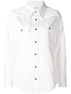 Calvin Klein Jeans Denim Shirt Jacket - White