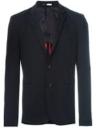 Ps By Paul Smith Two Button Blazer, Men's, Size: 50, Blue, Viscose/cotton/nylon/spandex/elastane