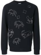 Lanvin Embroidered Sweatshirt - Blue