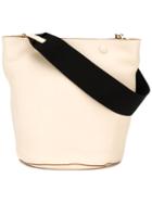 Marni - Bucket Tote Bag - Women - Calf Leather - One Size, Nude/neutrals, Calf Leather