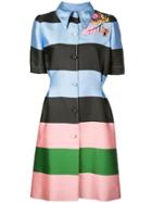 Carolina Herrera Striped Shirt Dress - Multicolour