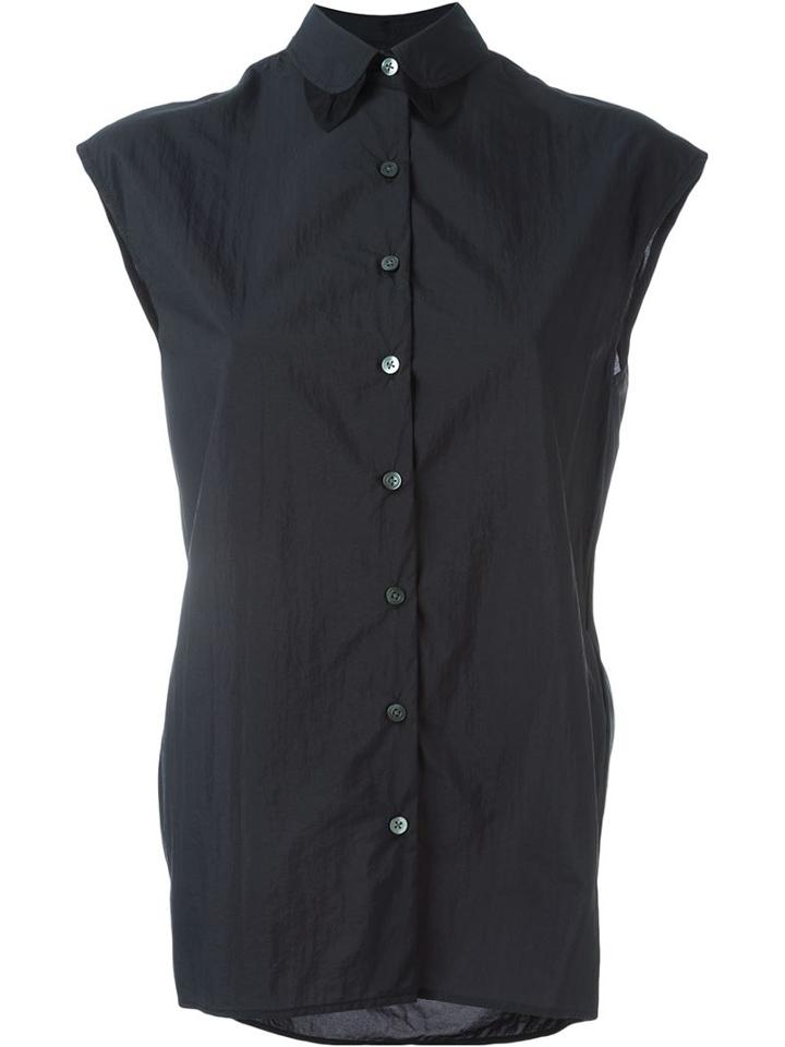 Kolor Sleeveless Shirt, Women's, Size: 1, Black, Nylon/polyester