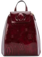 Cartier Vintage Happy Birthday Backpack - Red