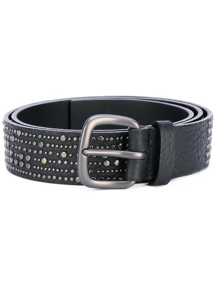 Orciani - Studded Belt - Men - Leather - 105, Black, Leather