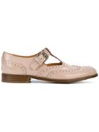Church's Classic Style Brogues - Pink & Purple