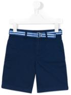 Ralph Lauren Kids - Belted Shorts - Kids - Cotton/spandex/elastane - 3 Yrs, Toddler Boy's, Blue