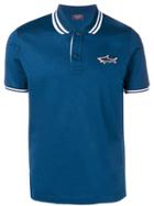 Paul & Shark Embroidered Logo Polo T-shirt - Blue
