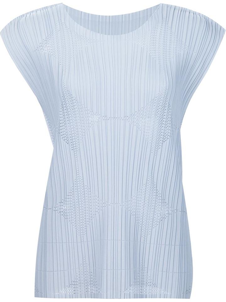 Pleats Please By Issey Miyake 'pleats Dot's' Tank