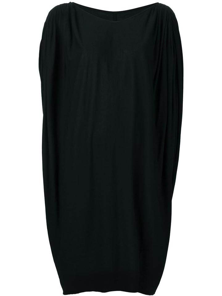 Rick Owens Lilies Draped Cape Dress