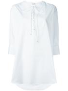 Ermanno Scervino Oversized Shirt - White