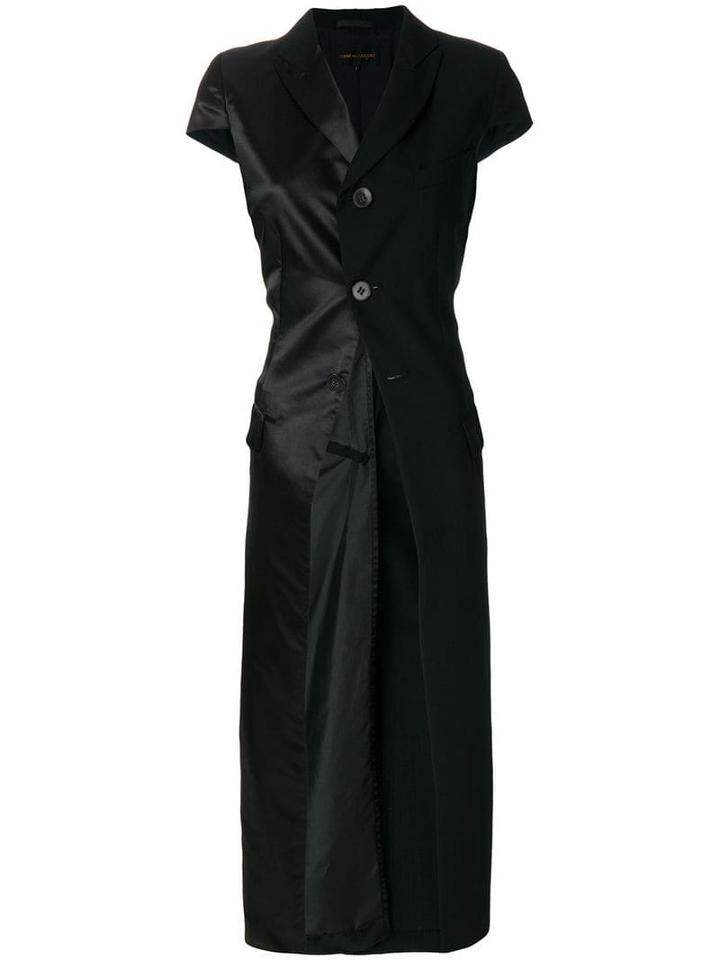 Comme Des Garçons Pre-owned Short Sleeve Coat - Black