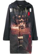 Undercover Printed Shell Jacket - Black