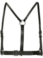 Rundholz Hardware Embellished Shoulders Belt - Black