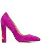 Paula Cademartori Cinderella Pumps - Pink & Purple