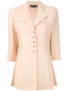 Jean Louis Scherrer Pre-owned Three-quarter Length Jacket - Yellow