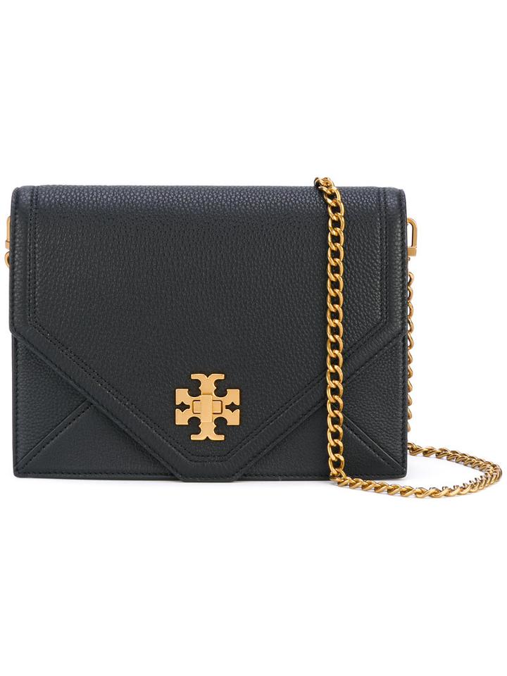 Tory Burch - Kira Crossbody Bag - Women - Cotton/calf Leather - One Size, Black, Cotton/calf Leather