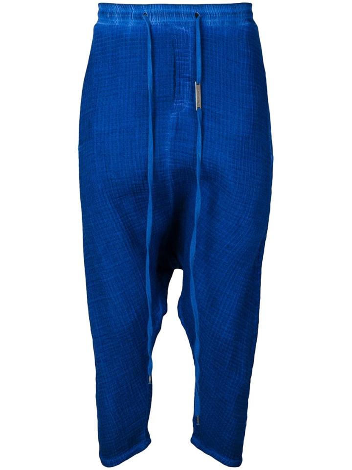 Army Of Me Drape Trousers - Blue