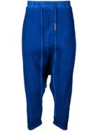 Army Of Me Drape Trousers - Blue