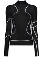 1017 Alyx 9sm Reflective-trim Mesh Top - Black