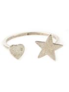 Saint Laurent Star & Heart Ring