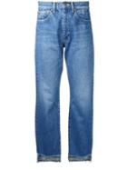Astraet - High Low Jeans - Women - Cotton - 25, Blue, Cotton