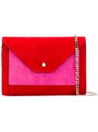 Casadei - Shoulder Bag - Women - Chamois Leather/satin - One Size, Red, Chamois Leather/satin